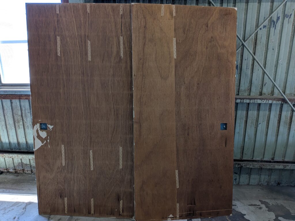 襖張替作業_下地